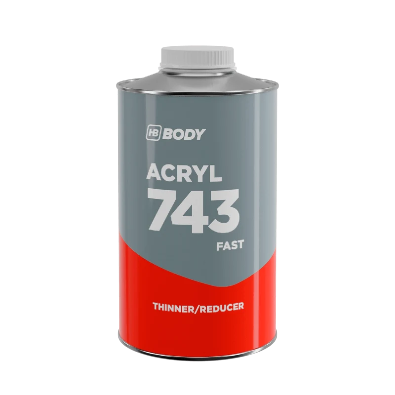 743 ACRYL FAST THINNER ambalajı