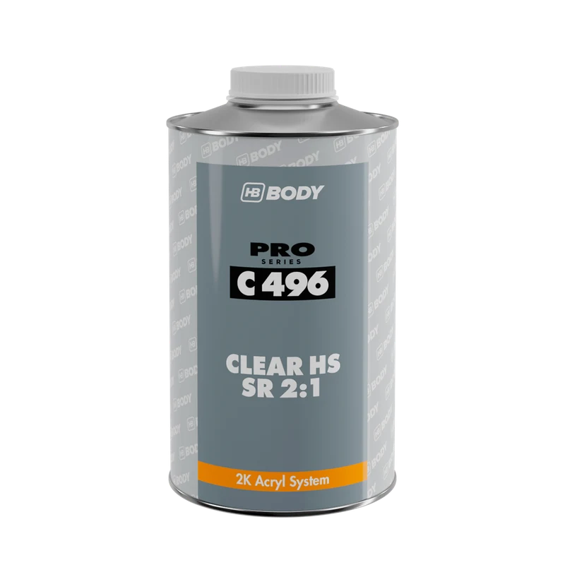 C496 CLEAR HS SR 2:1 ambalajı